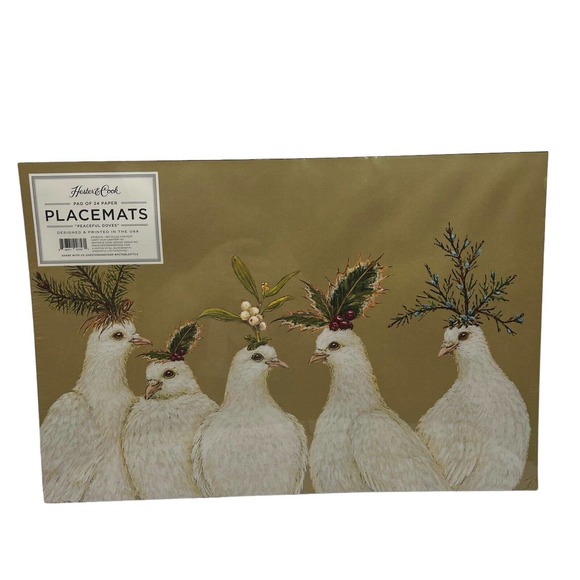 Hester & Cook Kitchen Hester Cook Peaceful Doves Birds Winter